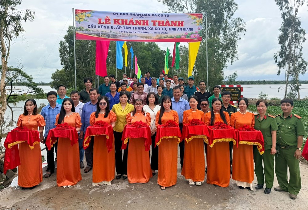  Chung sức xây cầu nông thôn, hỗ trợ hộ nghèo ở Cô Tô - ảnh 1