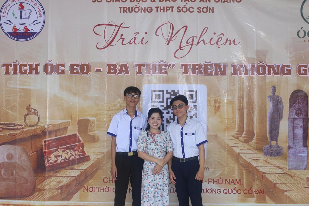 Học sinh An Giang đưa di sản Óc Eo – Ba Thê lên không gian số  - ảnh 4