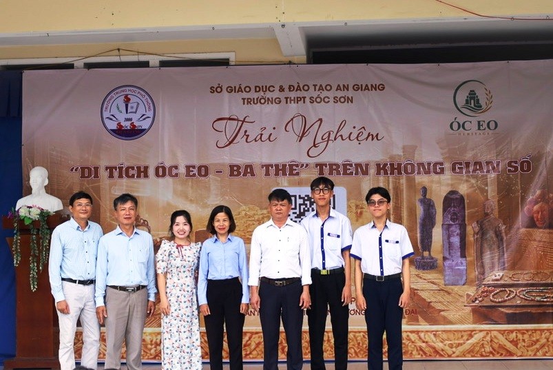 Học sinh An Giang đưa di sản Óc Eo – Ba Thê lên không gian số  - ảnh 5