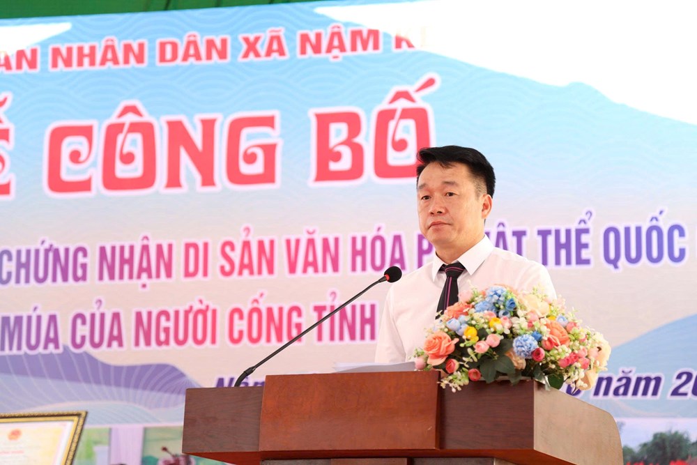 Nghệ thuật múa của người Cống trở thành Di sản văn hóa phi vật thể quốc gia - ảnh 3
