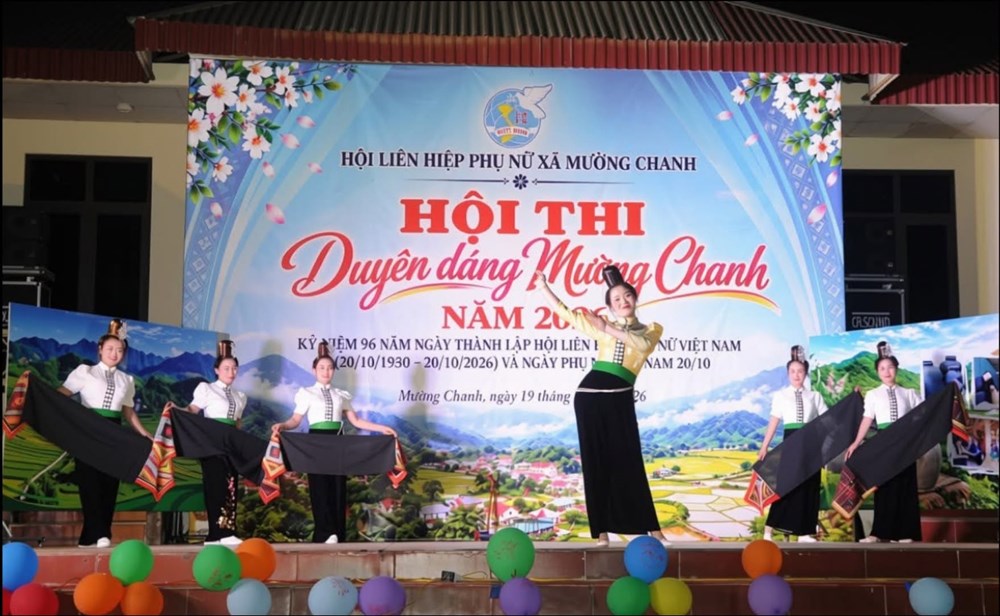 Phụ nữ Mường Chanh duyên dáng trong sắc màu truyền thống - ảnh 5