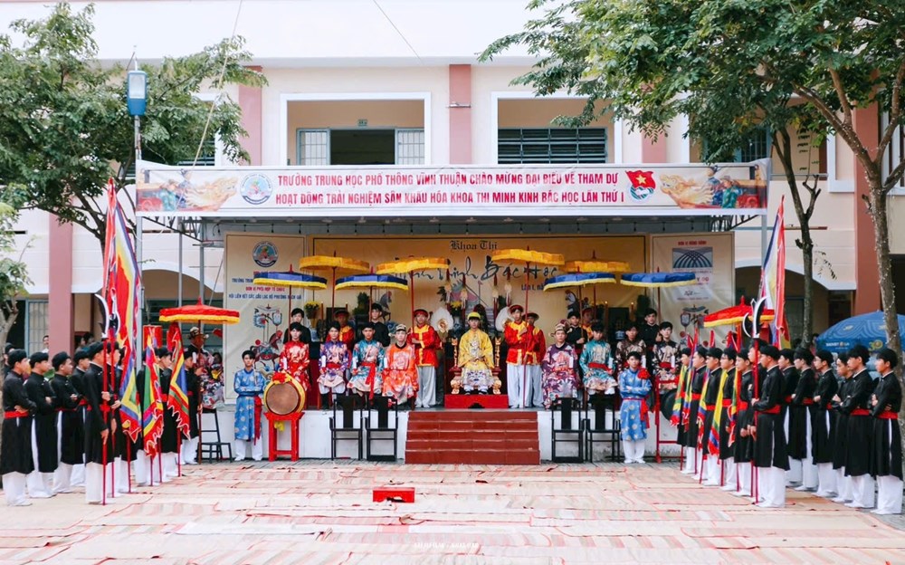 Sân khấu hóa khoa cử xưa, khơi dậy tinh thần hiếu học - ảnh 5