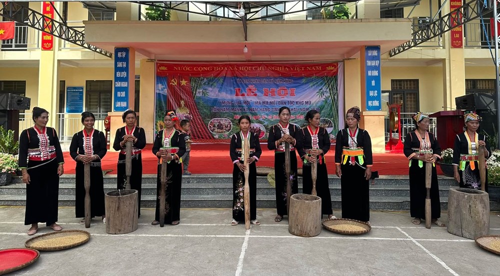 Độc đáo lễ hội “Mạ Mạ Mê” của đồng bào Khơ Mú ở Nậm Hàng - ảnh 3