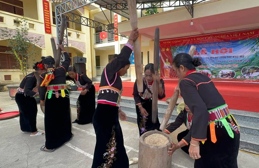 Độc đáo lễ hội “Mạ Mạ Mê” của đồng bào Khơ Mú ở Nậm Hàng - ảnh 4