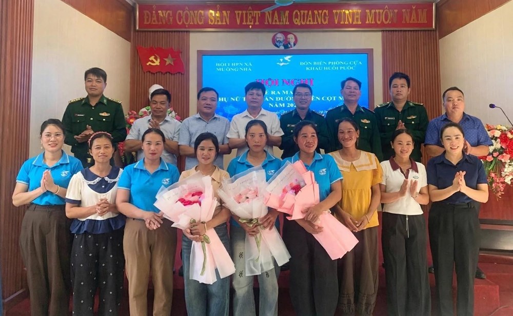 Phụ nữ Mường Nhà chung tay bảo vệ chủ quyền, an ninh biên giới - ảnh 1