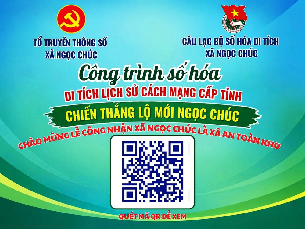 Số hóa Di tích lịch sử Chiến thắng Lộ Mới Ngọc Chúc - ảnh 3