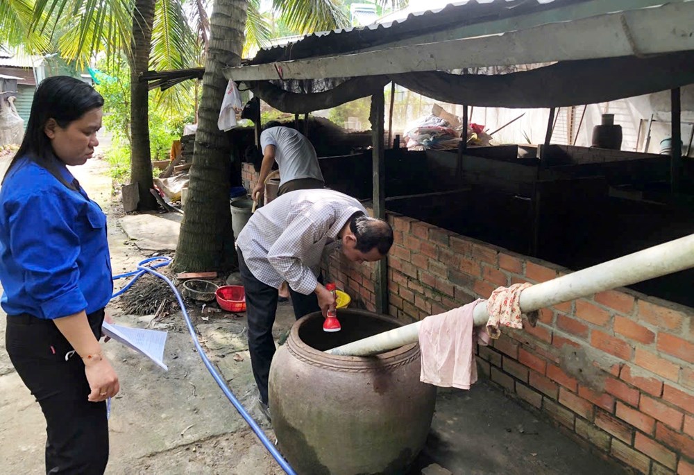 An Giang: Phú Lâm tăng cường phòng, chống sốt xuất huyết - ảnh 1