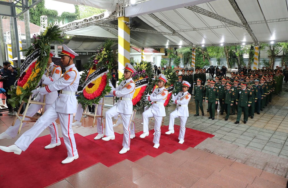 Lễ viếng trọng thể nguyên Chủ tịch nước Trần Đức Lương - ảnh 7