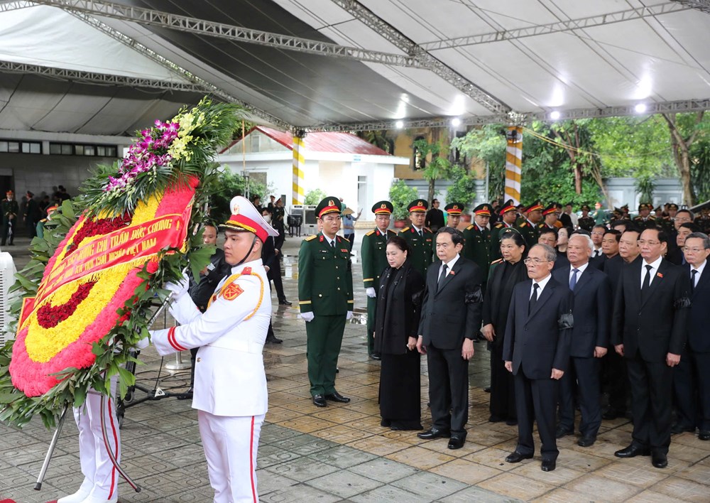 Lễ viếng trọng thể nguyên Chủ tịch nước Trần Đức Lương - ảnh 5
