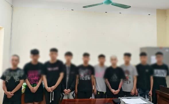 Bắt giữ 10 đối tượng giết người, gây rối trật tự công cộng - ảnh 1