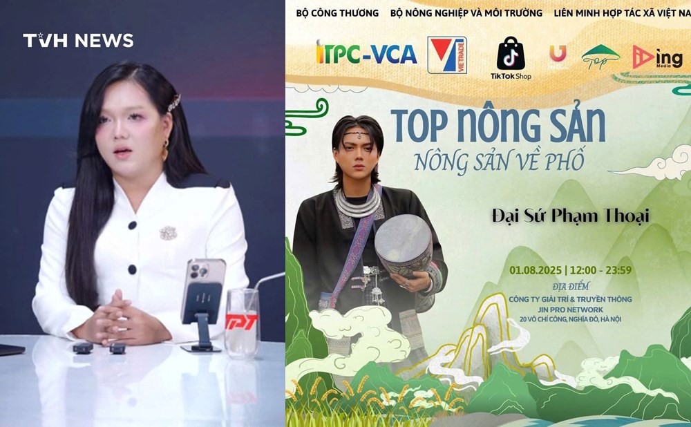 Lại ồn ào xung quanh thông tin Phạm Thoại làm “đại sứ nông sản” - ảnh 1