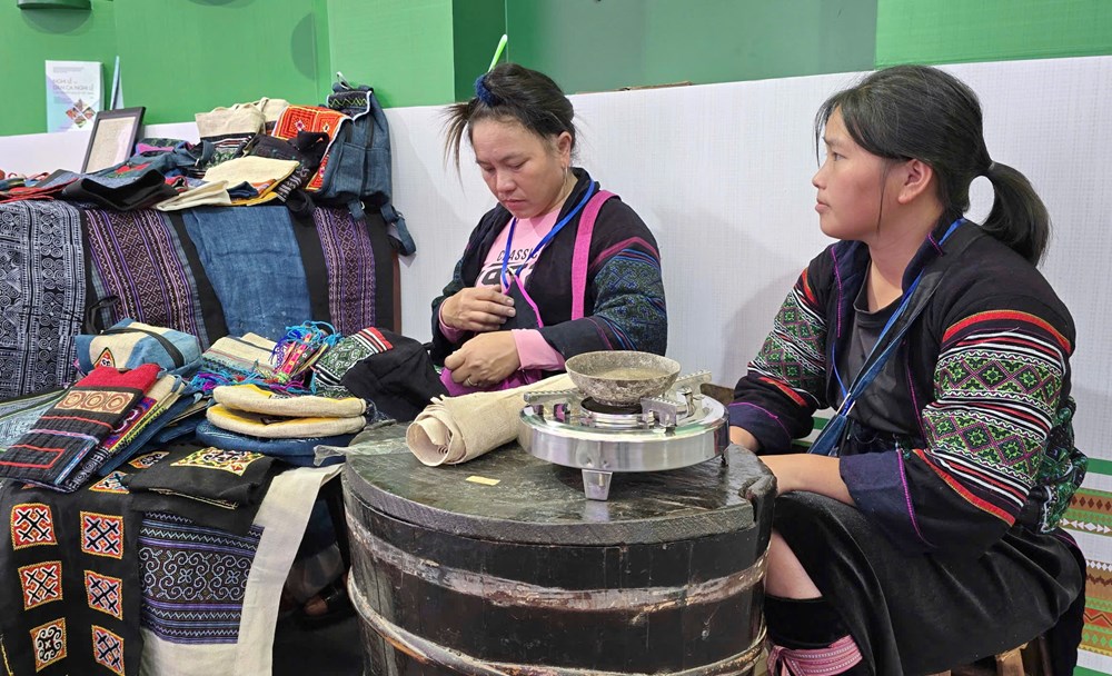 Rực rỡ sắc màu văn hóa các dân tộc tại Triển lãm Thành tựu đất nước - ảnh 11