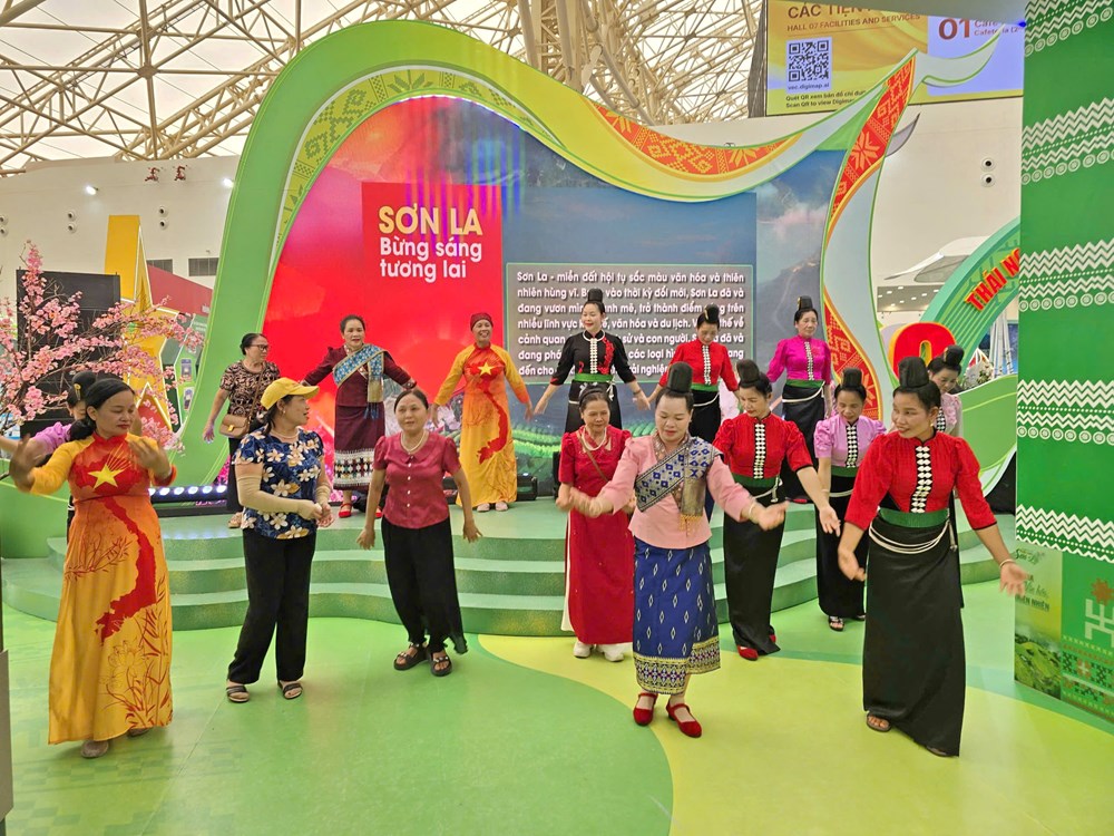 Tinh hoa nghệ thuật hội tụ tại Triển lãm Thành tựu đất nước - ảnh 1