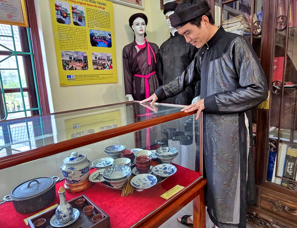 Khám phá không gian lưu giữ cái đẹp, cái tình, cái duyên Quan họ - ảnh 2