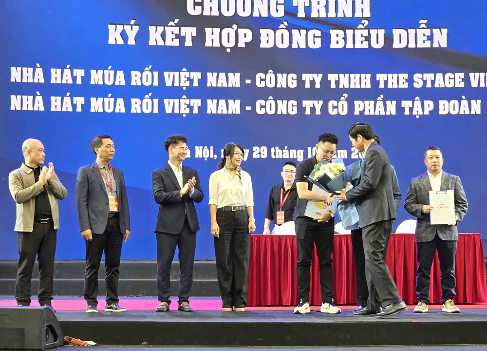 Nhà hát Múa rối Việt Nam ký kết hợp đồng biểu diễn với hai doanh nghiệp hơn 20 tỉ đồng - ảnh 3