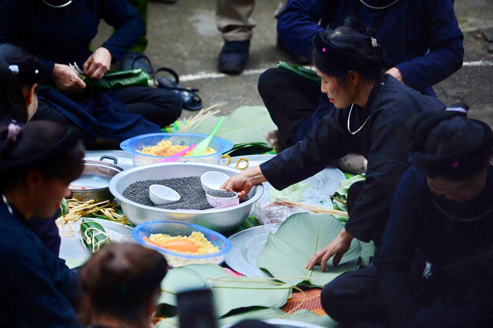 Lên Bắc Sơn xem người Tày gặt lúa, giã gạo bằng công cụ thô sơ - ảnh 11