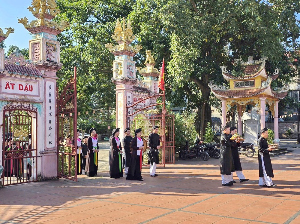 Lễ nghi nghiêm cẩn của Quan họ Ca thờ - ảnh 6