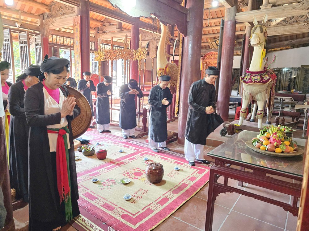 Lễ nghi nghiêm cẩn của Quan họ Ca thờ - ảnh 8