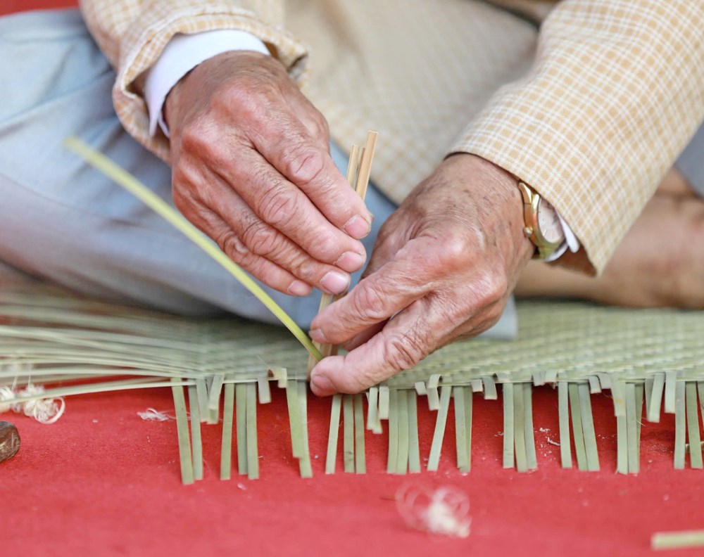 Người Mường bảo tồn nghề đan lát thủ công  - ảnh 10