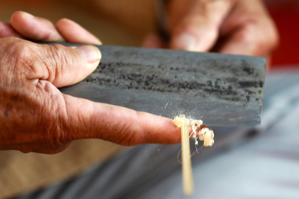 Người Mường bảo tồn nghề đan lát thủ công  - ảnh 8