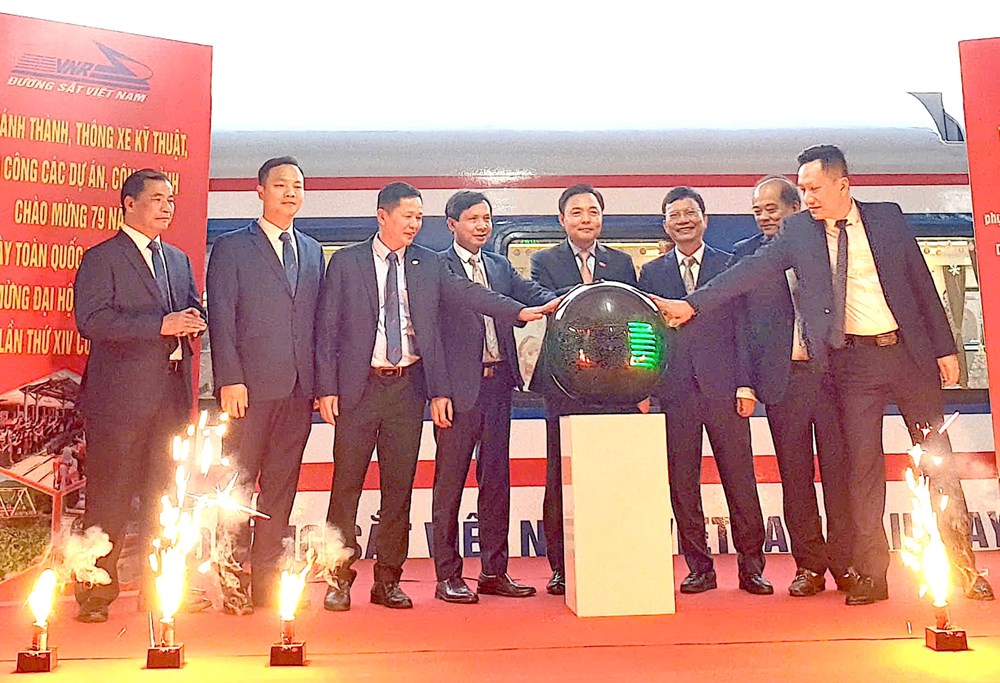 Khởi công, khánh thành các dự án hiện đại hóa hệ thống đường sắt quốc gia  - ảnh 1