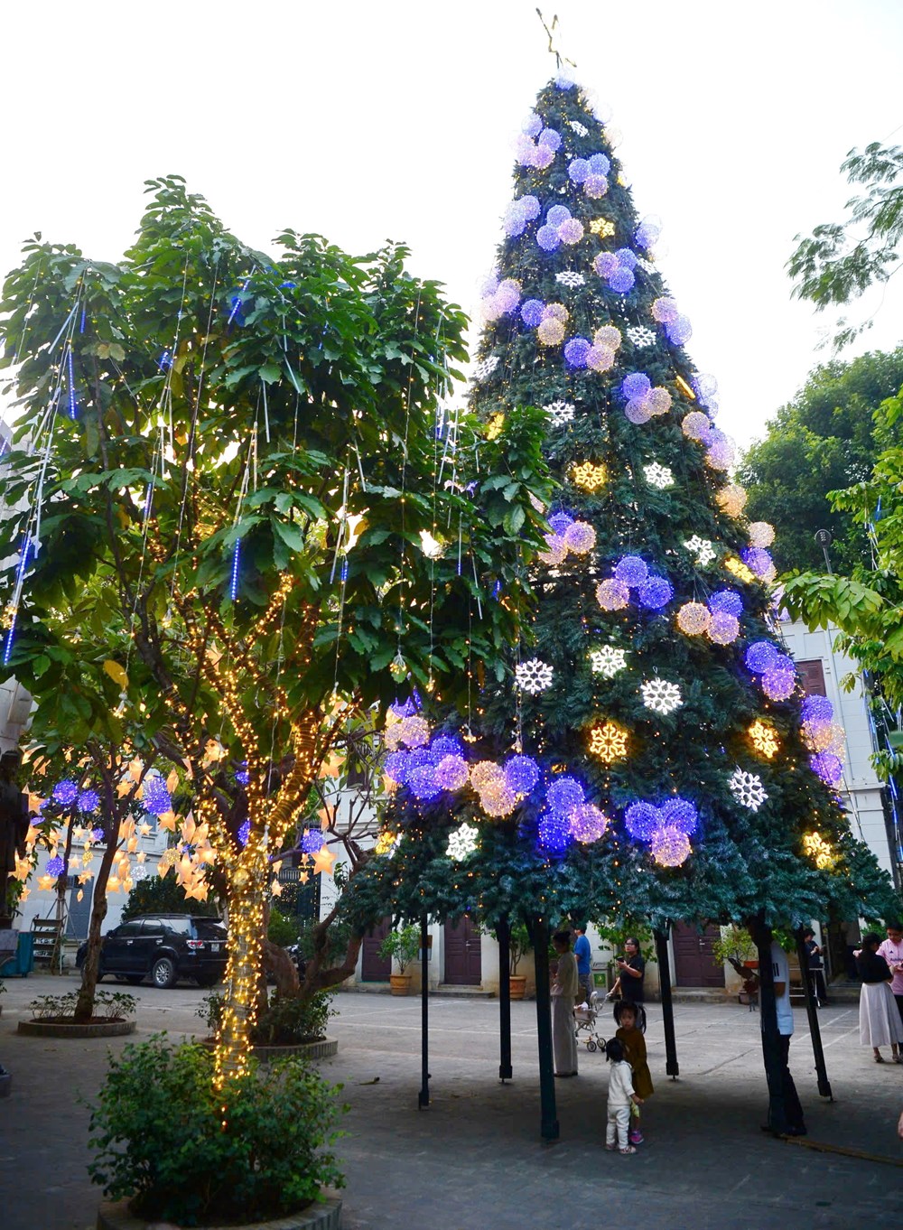 Giới trẻ thích thú check - in không khí Giáng sinh tại Hà Nội - ảnh 7