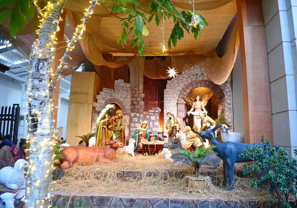 Giới trẻ thích thú check - in không khí Giáng sinh tại Hà Nội - ảnh 5