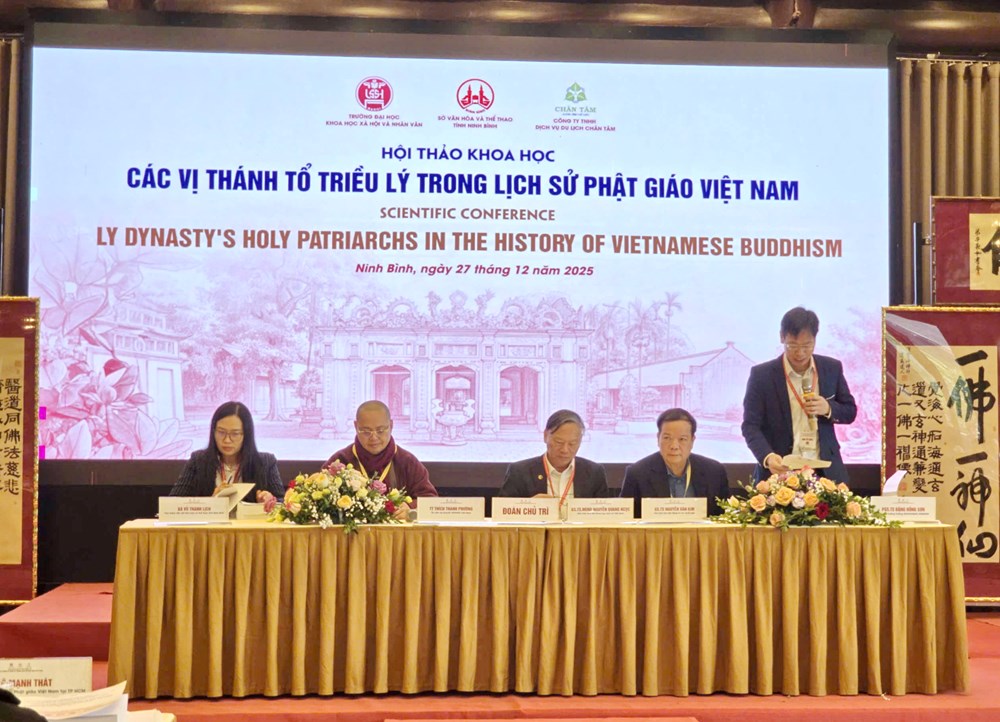 Hội thảo khoa học “Các vị Thánh tổ triều Lý trong lịch sử Phật giáo Việt Nam” - ảnh 1