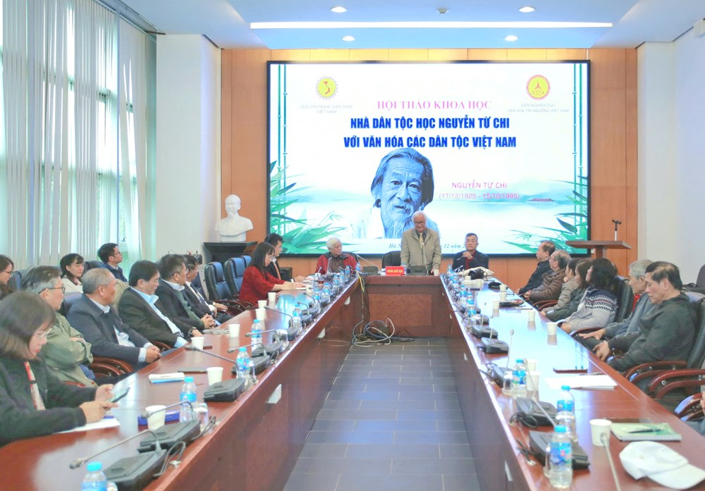 Tưởng nhớ, tôn vinh nhà dân tộc học Nguyễn Từ Chi - ảnh 4