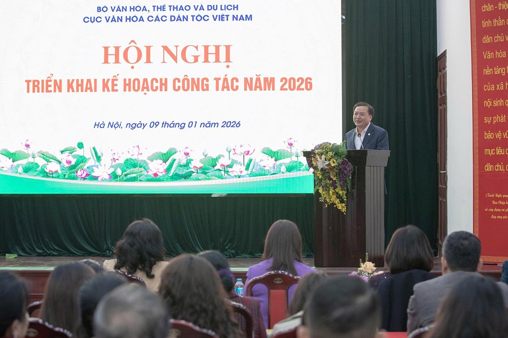 Cục Văn hóa các dân tộc Việt Nam triển khai kế hoạch công tác năm 2026 - ảnh 2
