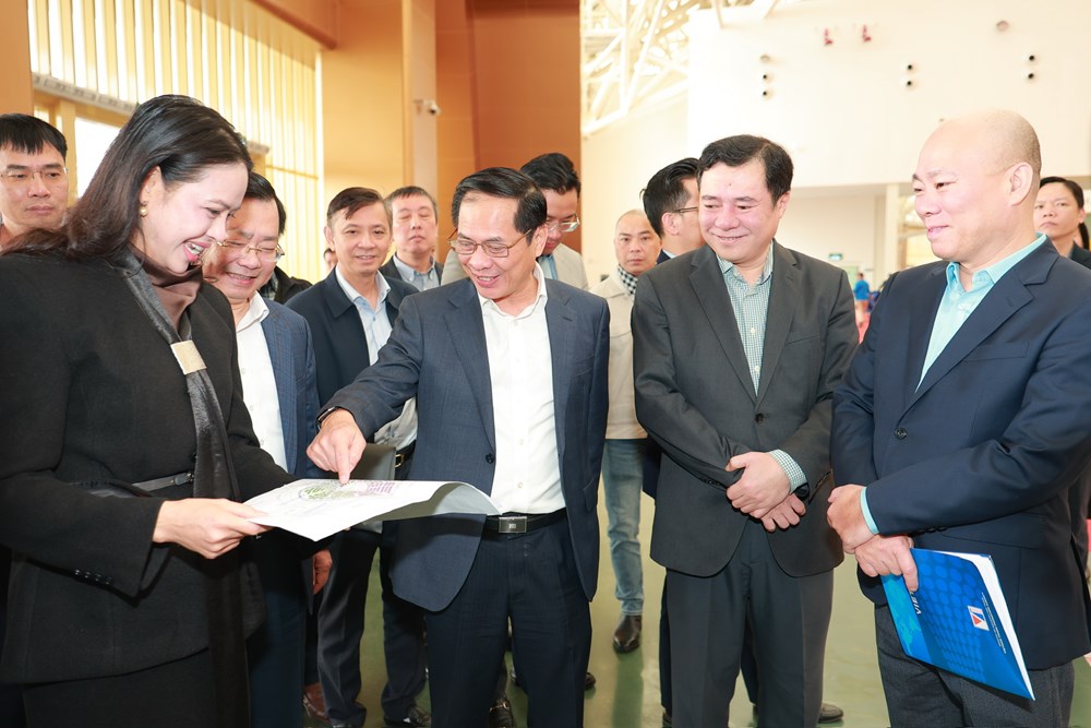 Phó Thủ tướng Bùi Thanh Sơn kiểm tra tiến độ Hội chợ Mùa Xuân 2026  - ảnh 3