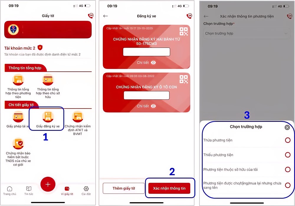 Khai báo tình trạng phương tiện trên Vnetraffic như thế nào? - ảnh 1
