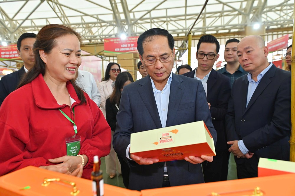 Phó Thủ tướng Bùi Thanh Sơn: Hội chợ Mùa Xuân 2026 là nơi mua sắm và hưởng thụ không khí mùa xuân - ảnh 4