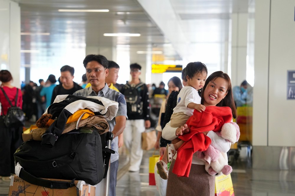 Hỗ trợ 550 người lao động về quê đón Tết trên chuyến bay của Vietnam Airlines - ảnh 3
