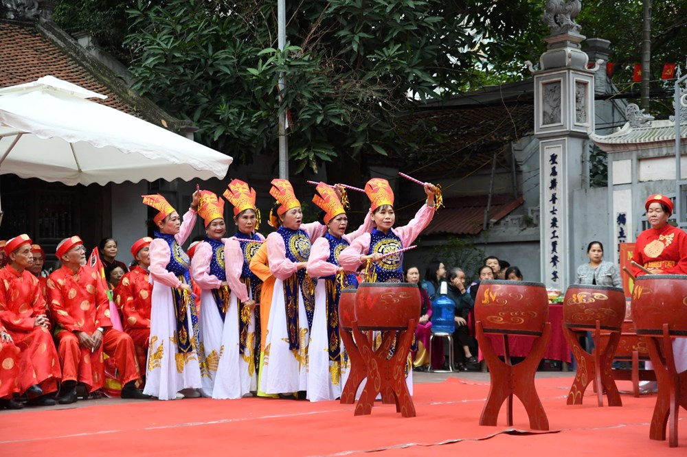 Tinh thần thượng võ ở sới vật đình Mai Động  - ảnh 5