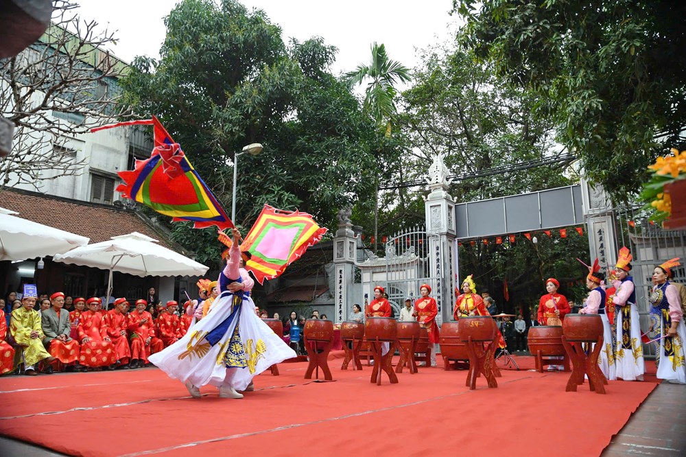 Tinh thần thượng võ ở sới vật đình Mai Động  - ảnh 4