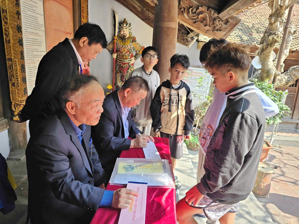 Tinh thần thượng võ ở sới vật đình Mai Động  - ảnh 13