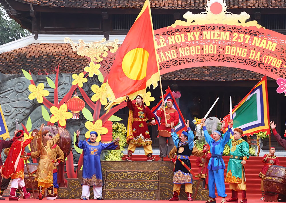 Lễ hội kỷ niệm 237 năm Chiến thắng Ngọc Hồi - Đống Đa - ảnh 5