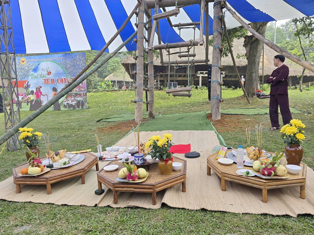 Vui  hội Ví đu của người Mường giữa lòng Thủ đô - ảnh 4