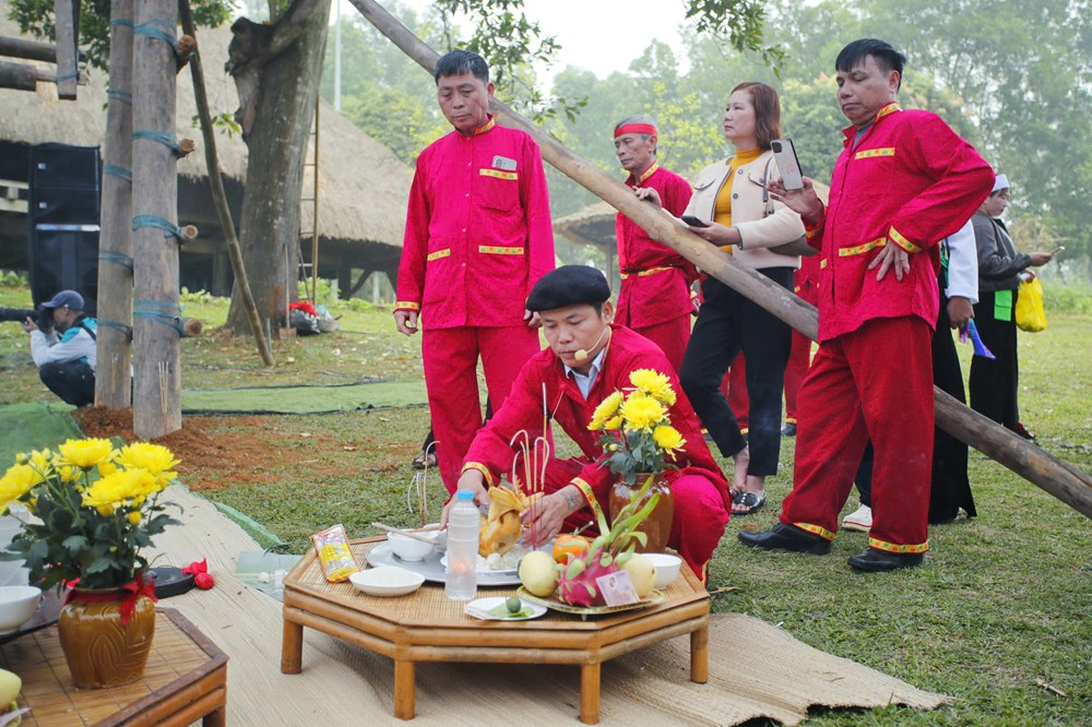 Vui  hội Ví đu của người Mường giữa lòng Thủ đô - ảnh 5