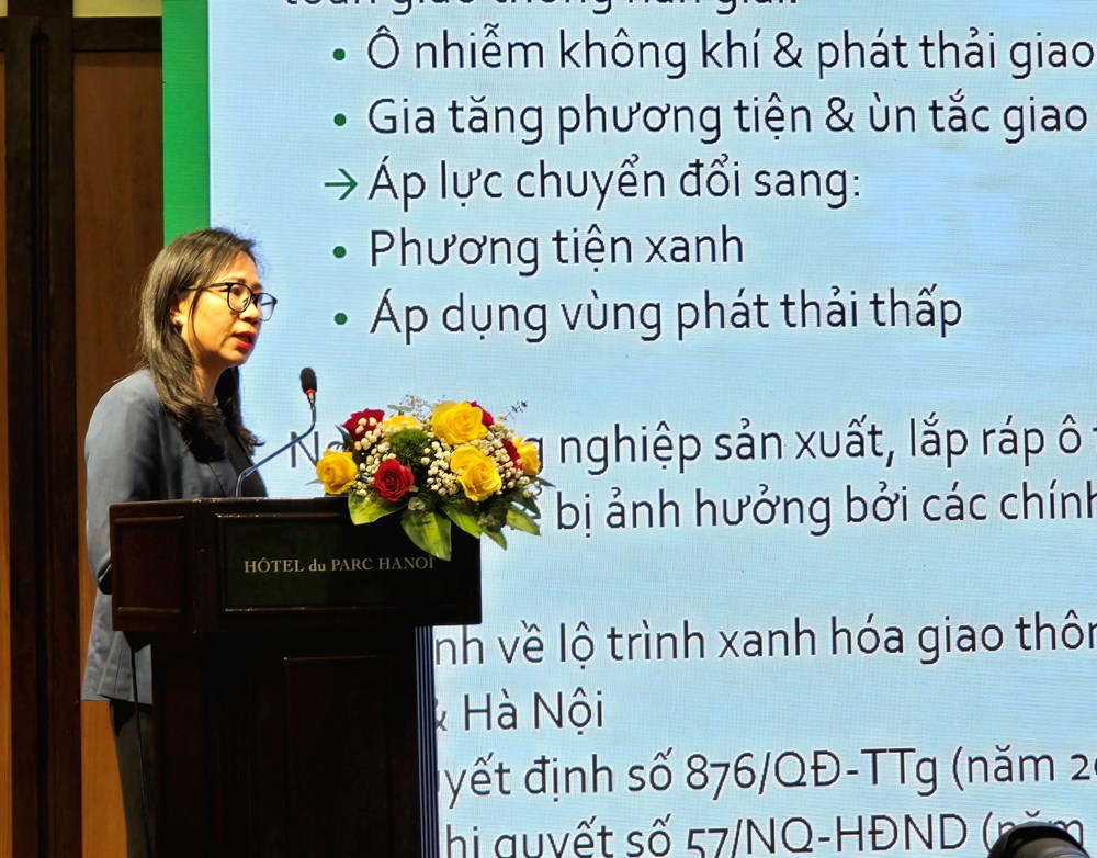 Thúc đẩy chuyển đổi giao thông xanh từ kinh nghiệm quốc tế - ảnh 4