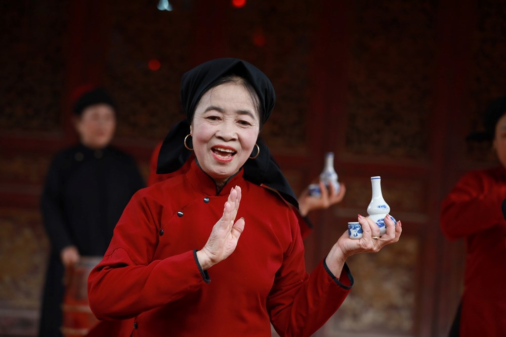 Hát Xoan dưới mái đình cổ hơn 300 năm tuổi - ảnh 18