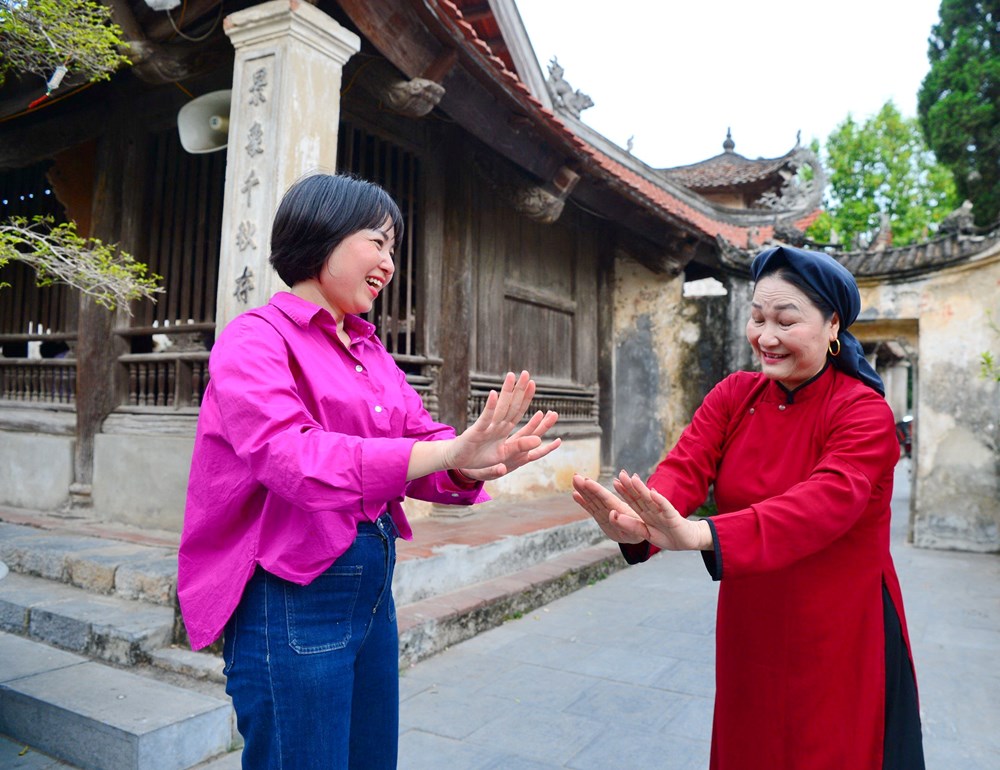 Hát Xoan dưới mái đình cổ hơn 300 năm tuổi - ảnh 20