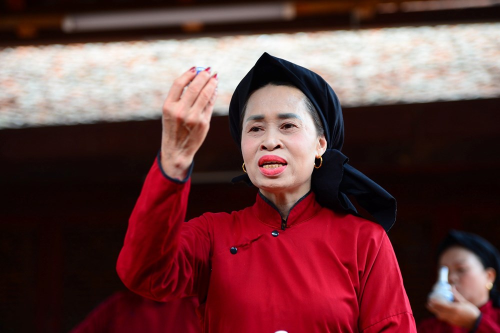 Hát Xoan dưới mái đình cổ hơn 300 năm tuổi - ảnh 19