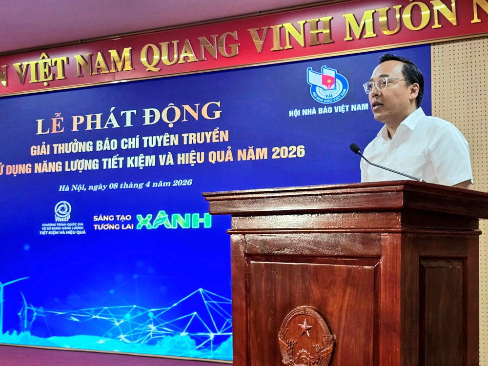 Phát động Giải báo chí về sử dụng năng lượng tiết kiệm và hiệu quả năm 2026 - ảnh 2