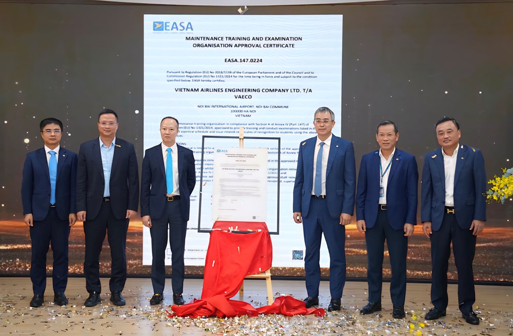 Việt Nam có cơ sở đào tạo bảo dưỡng máy bay theo chuẩn châu Âu - ảnh 1