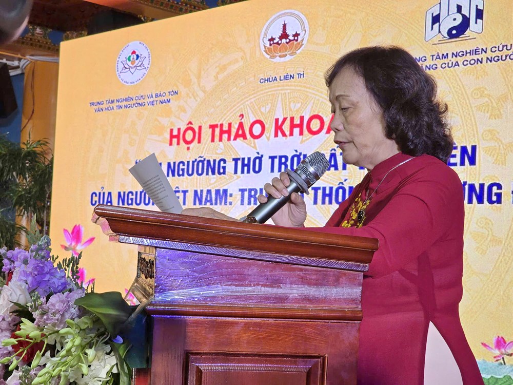 Tín ngưỡng thờ Trời Đất và Tổ tiên: Hệ giá trị nội sinh và “mã gen” văn hóa dân tộc - ảnh 4