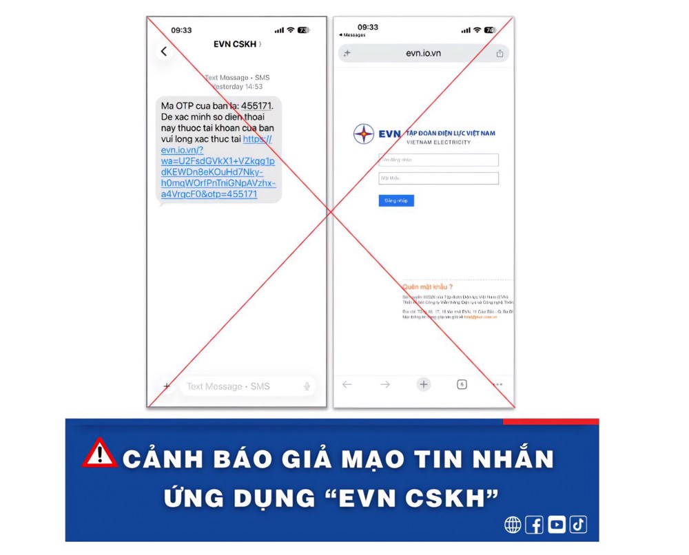 Nắng nóng, cảnh giác thủ đoạn lừa đảo giả mạo ngành điện - ảnh 1