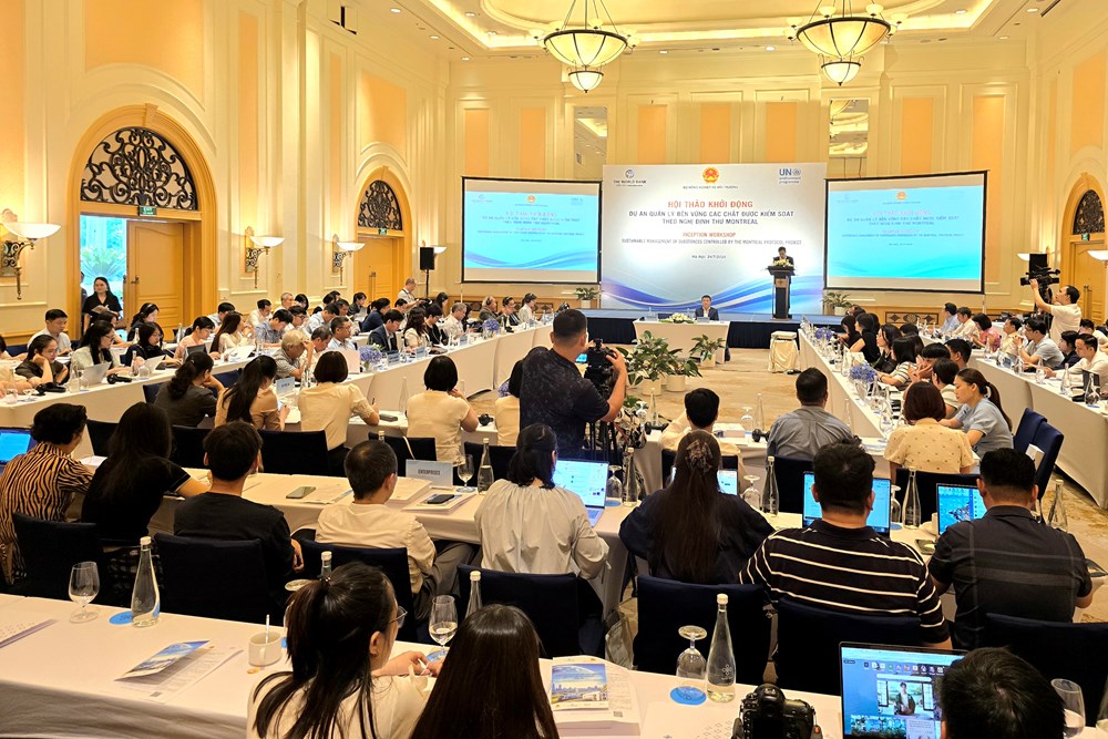 Gắn bảo vệ tầng ô-dôn với giảm phát thải và nâng cao hiệu quả năng lượng - ảnh 1