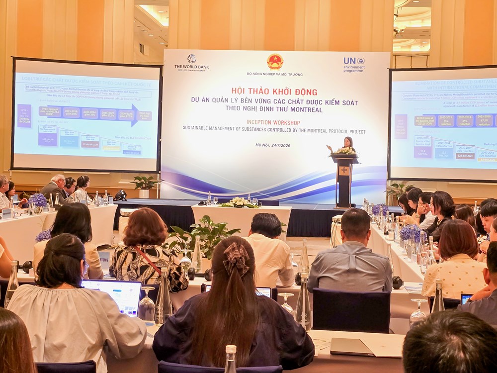 Gắn bảo vệ tầng ô-dôn với giảm phát thải và nâng cao hiệu quả năng lượng - ảnh 2